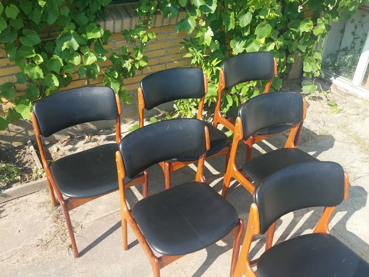 Billede 8 - Erik Buch spisebordstole Model OD49 -