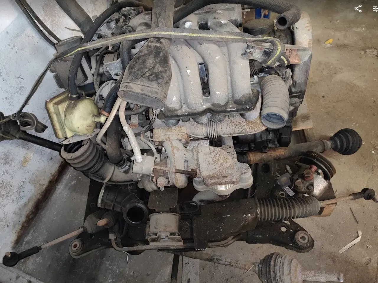 Billede 1 -  Volvo 440/460 Renault 5 Turbo motor