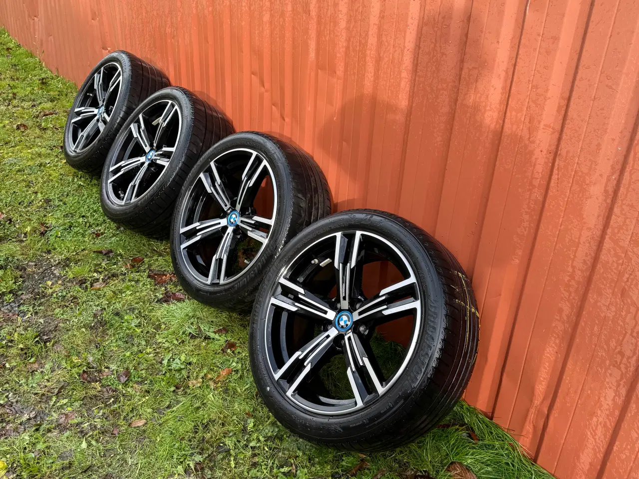 Billede 5 - Originale BMW alufælge med bridgestone dæk