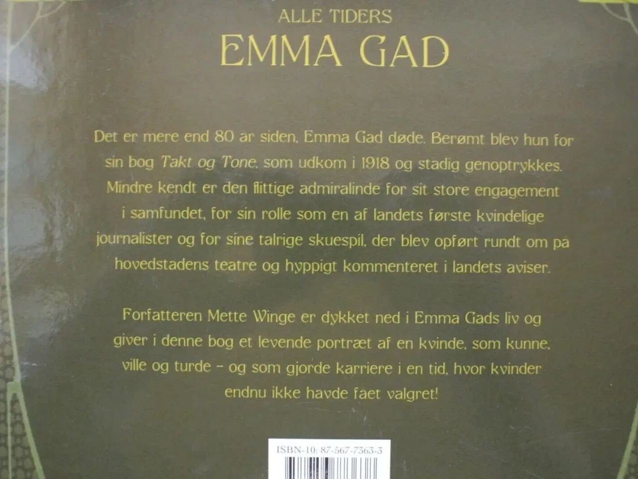 Billede 3 - alle tiders emma gad, af mette winge