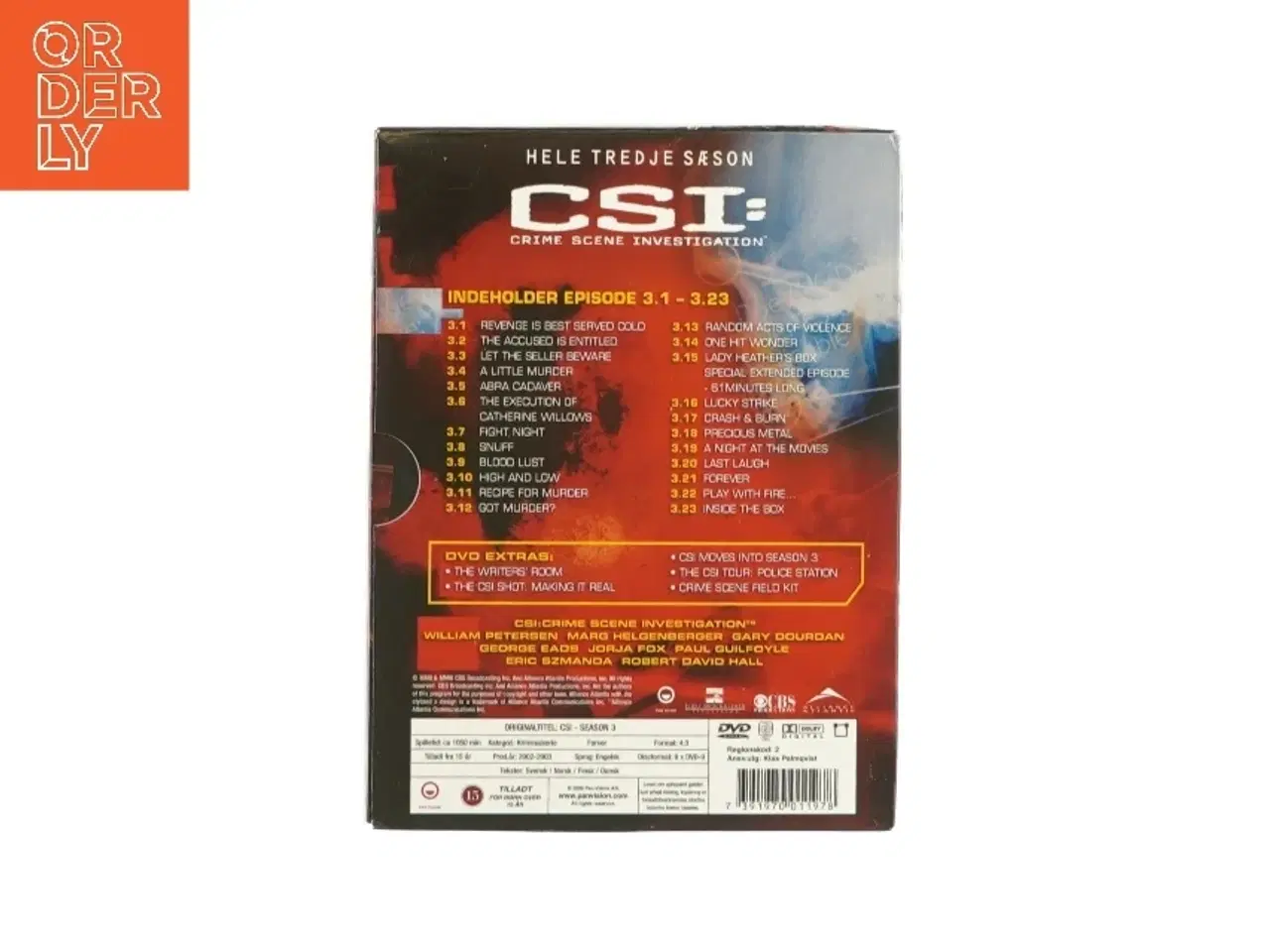 Billede 2 - CSI, sæson 3 (DVD)