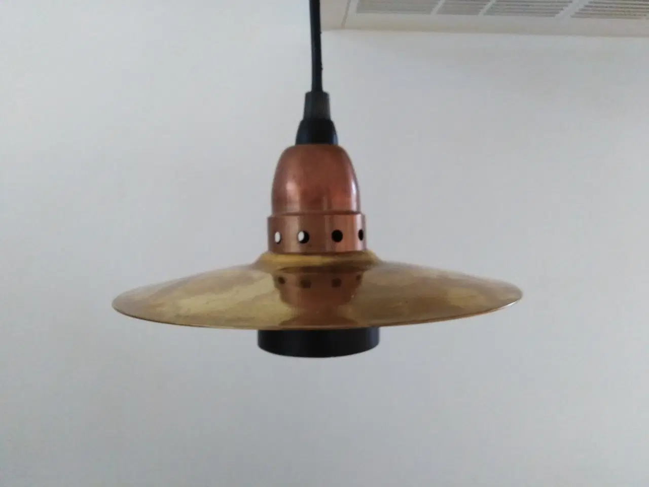 Billede 3 - Pendel i messing og kobber "Filosoflampen"
