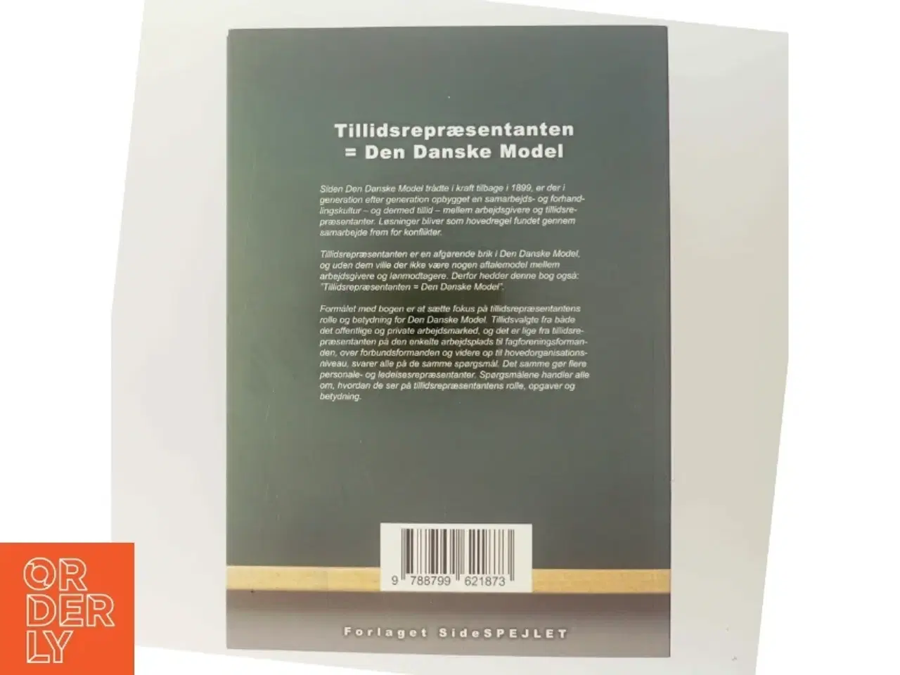 Billede 3 - Tillidsrepræsentanten = den danske model af Bjarne Henrik Lundis (Bog)