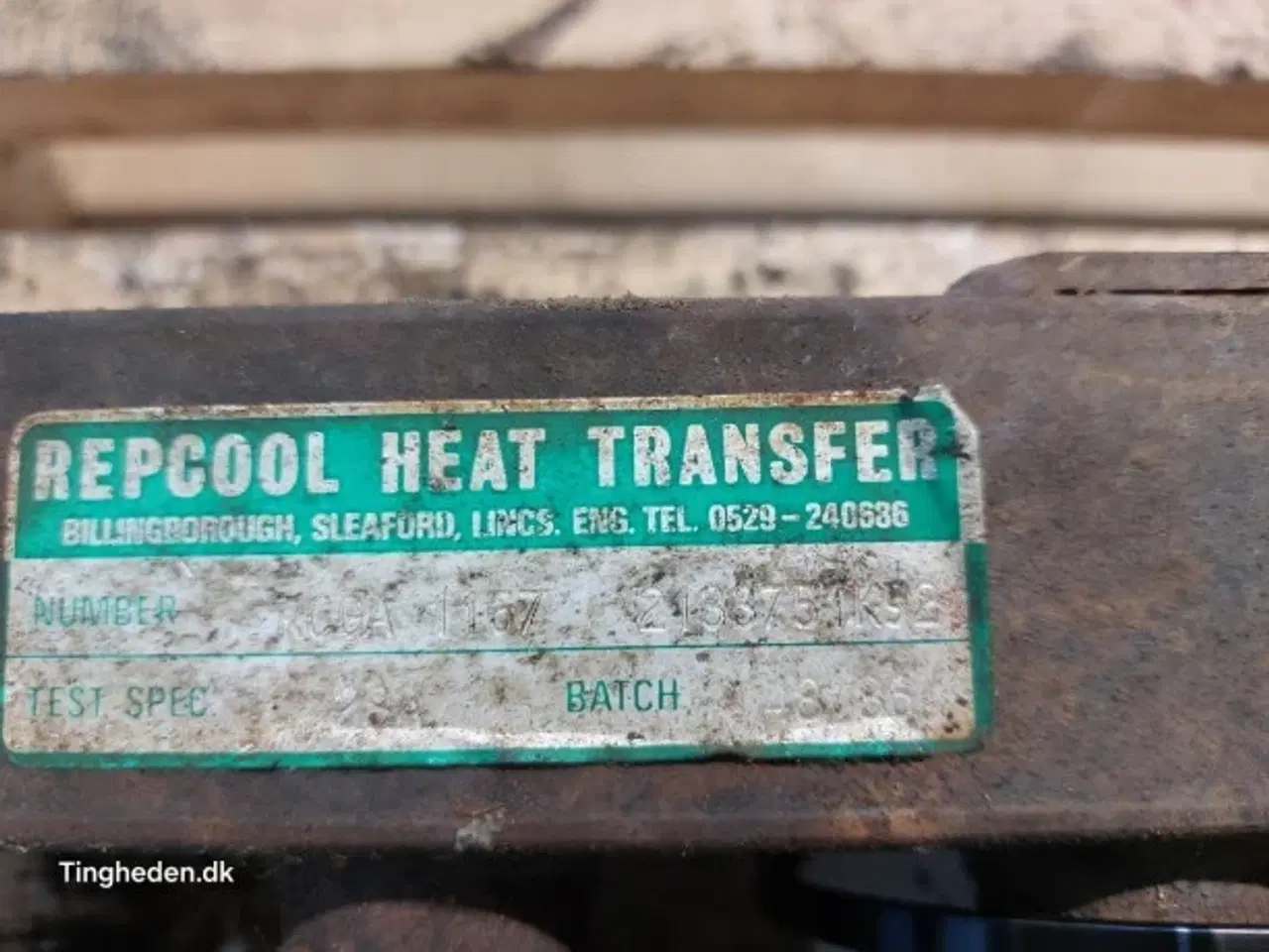 Billede 9 - Massey Ferguson 50HX Oliekøler 1471248M92