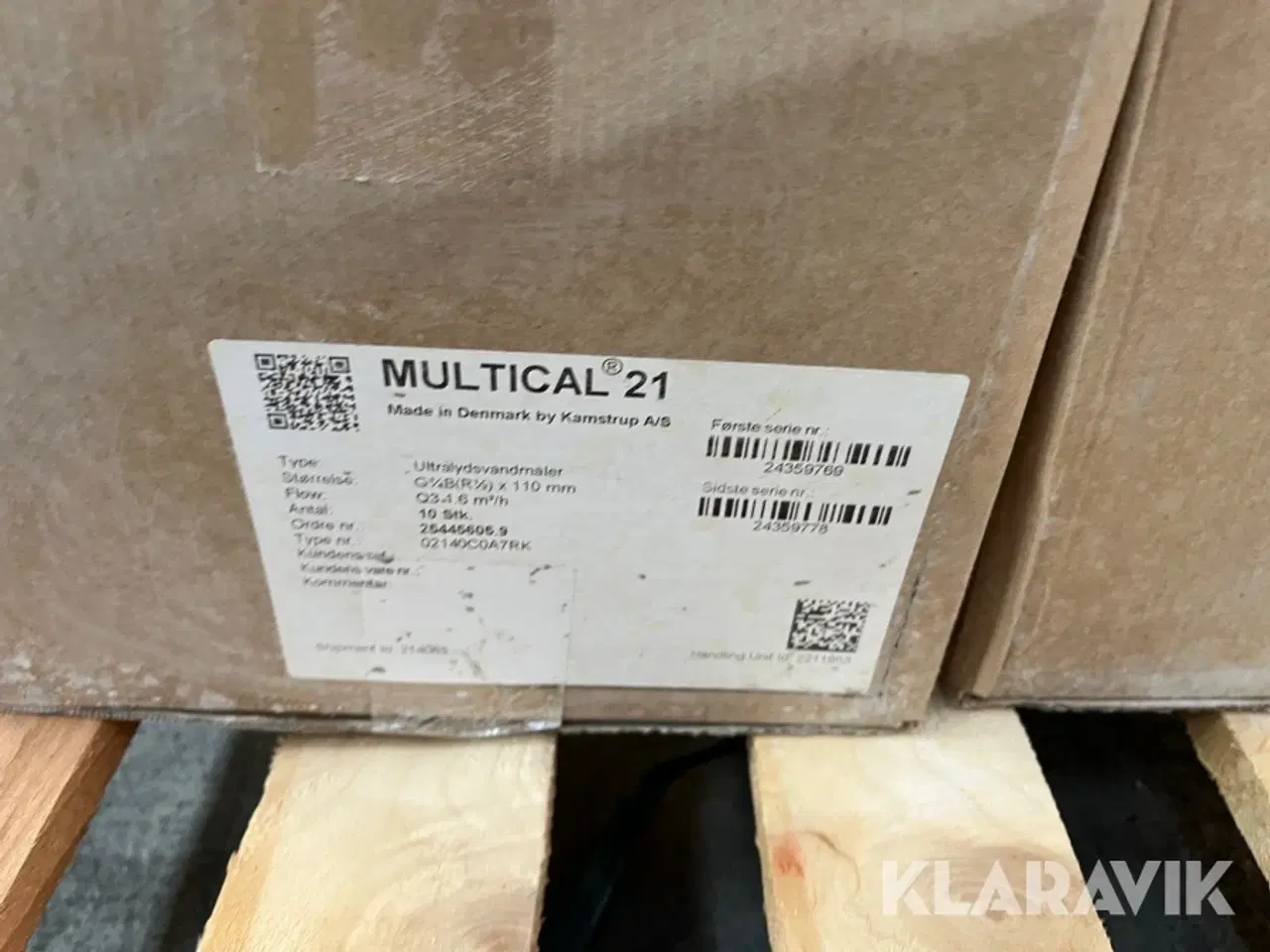 Billede 10 - Ultralydsvandmålere Kamstrup Multical 21 20 styk