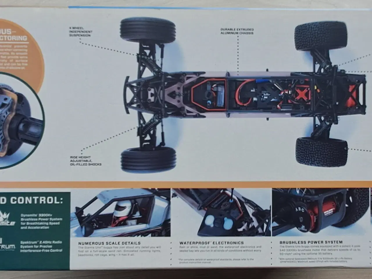 Billede 5 - Vaterra Glamis Uno 1/8 skala off-road buggy