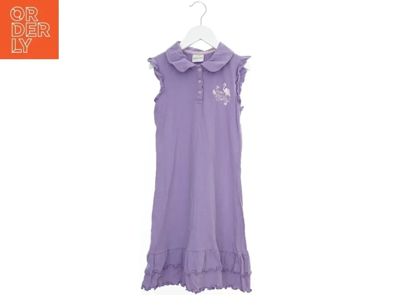 Billede 1 - Lilla kjole med flæsedetaljer fra Poco Piano (str. 134)