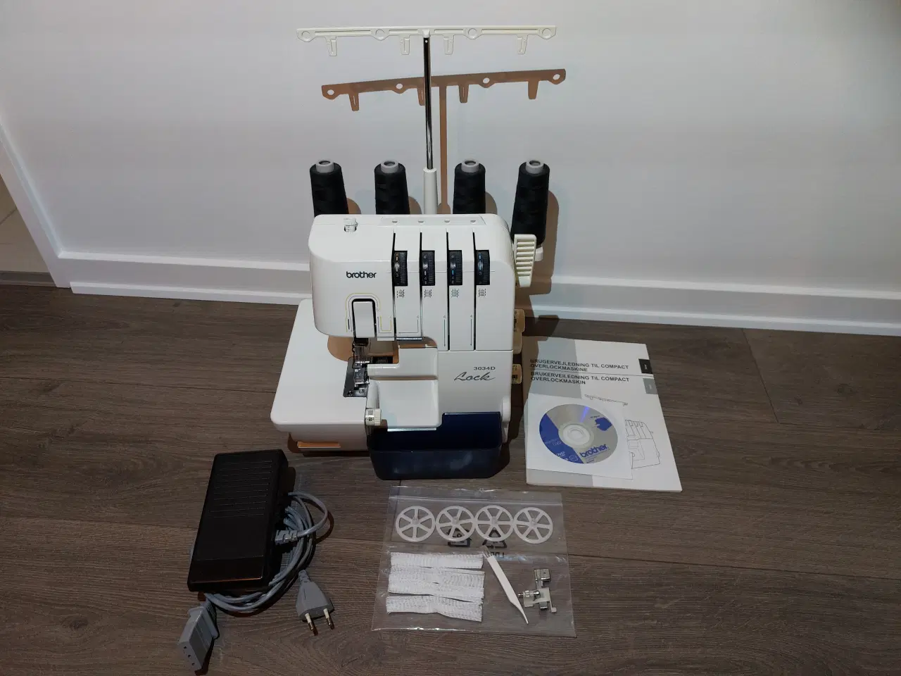 Billede 4 - Brother 3034D overlocker