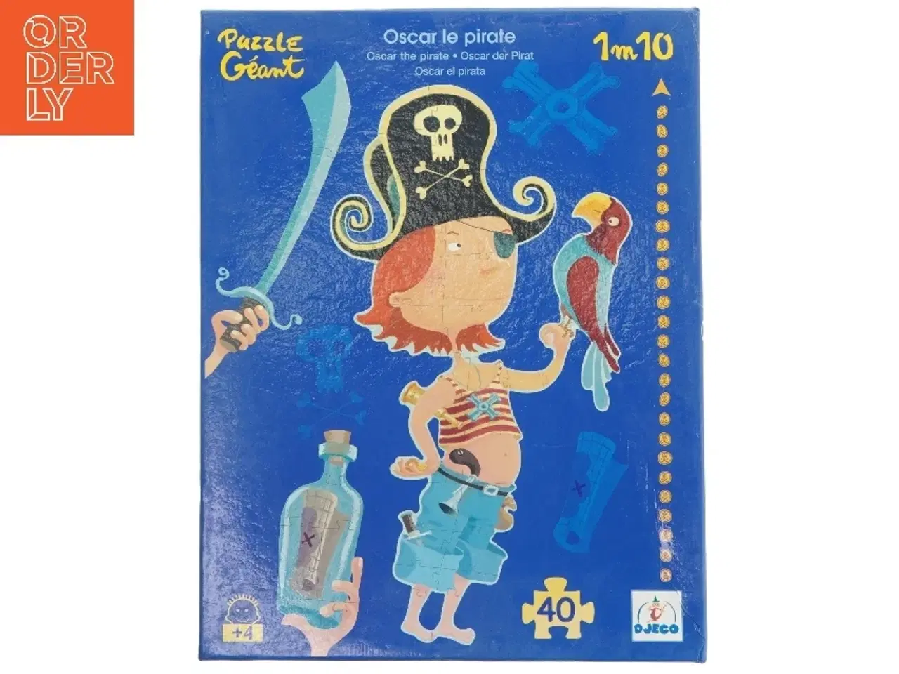 Billede 1 - Stort piratpuslespil