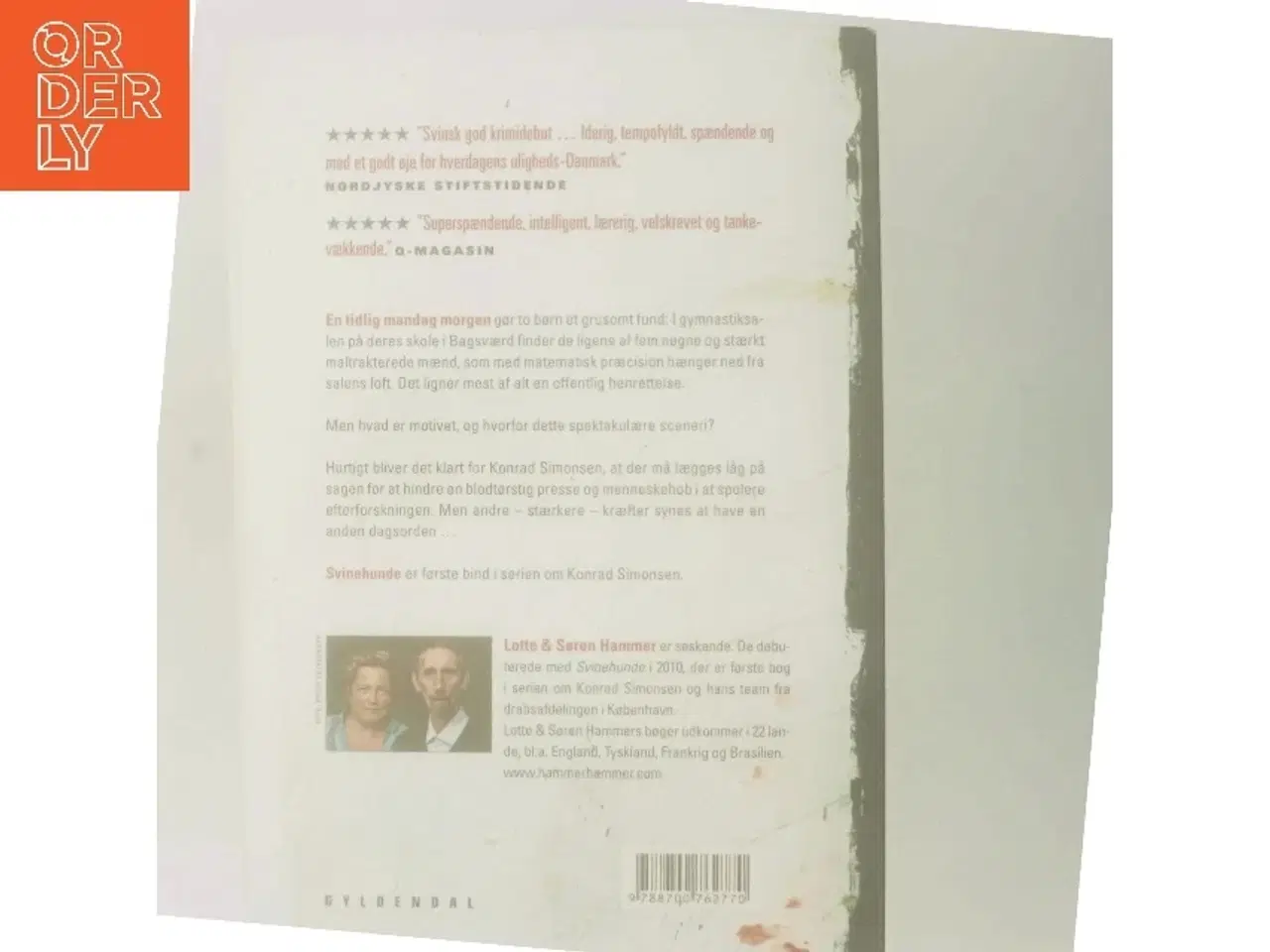 Billede 3 - Svinehunde : kriminalroman af Lotte Hammer (Bog)