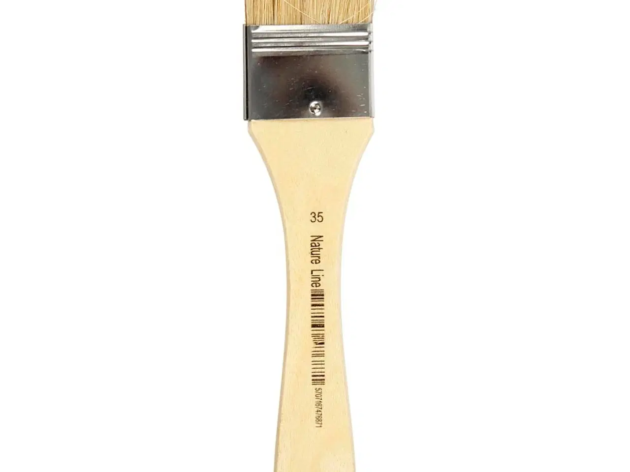 Billede 1 - Lakpensel, L: 18,5 cm, B: 35 mm, flad, 12stk./ 1 pk.