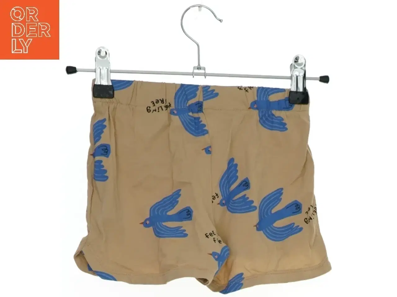 Billede 2 - Børn Shorts med Blå Fugle fra H&M (str. 98)