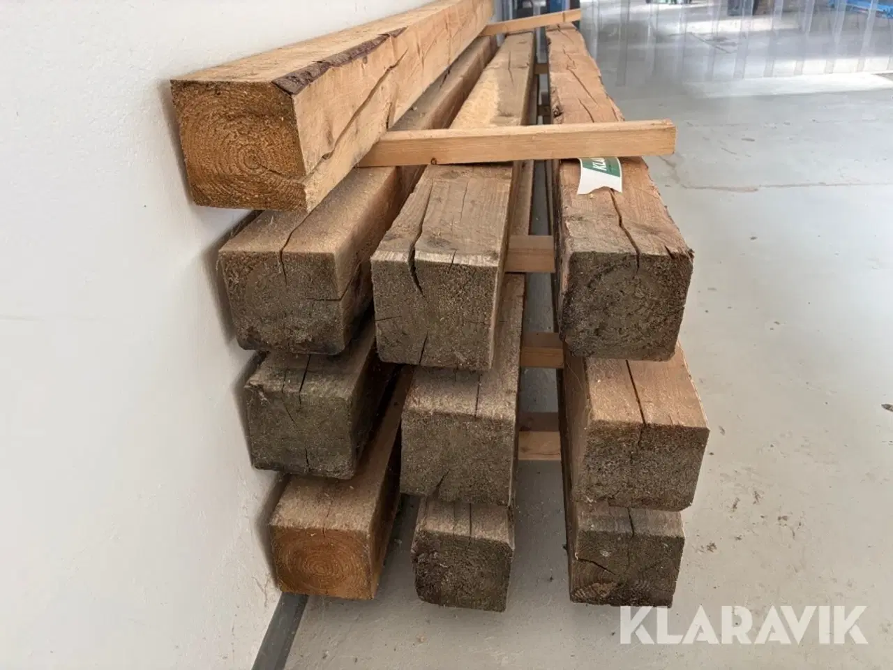 Billede 3 - Træbjælker 10 styk.