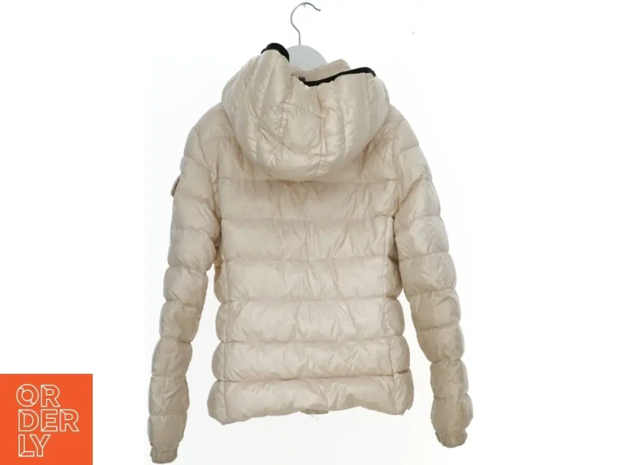 Billede 2 - Moncler. Lysebrun vindjakke med hætte fra Moncler (str. 140)