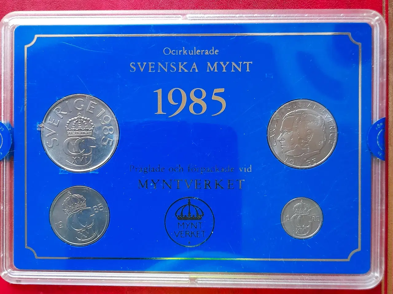 Billede 10 - SVERIGE SWEDEN 9 FORSKELLIGE MØNTSÆT 1980 - 1990