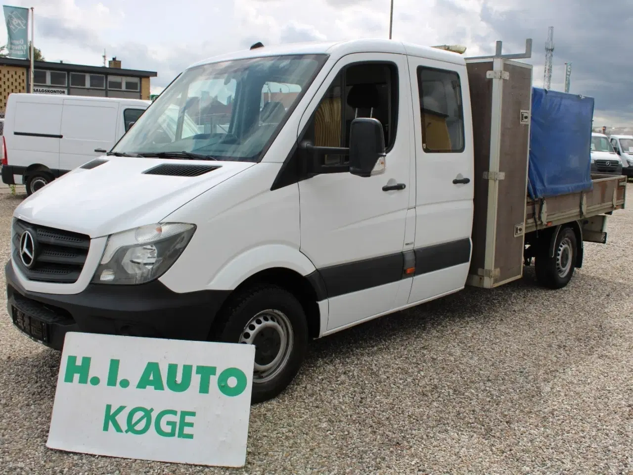 Billede 1 - Mercedes Sprinter 316 2,2 CDi R3 Mandskabsvogn m/lad