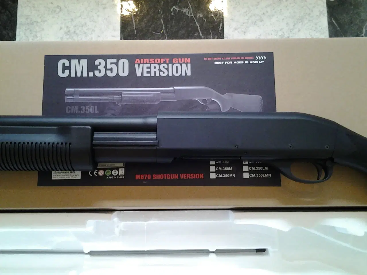 Billede 4 - Hardball, Cyma (Tri-Shot) Shotgun.