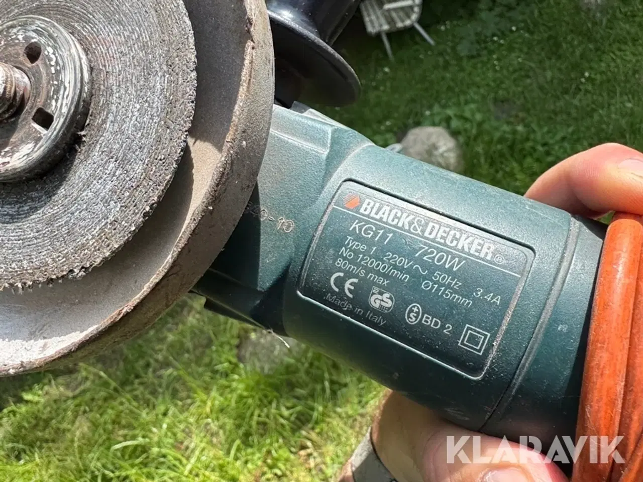 Billede 7 - Rundsav og vinkelsliber Dewalt Og Black&Decker