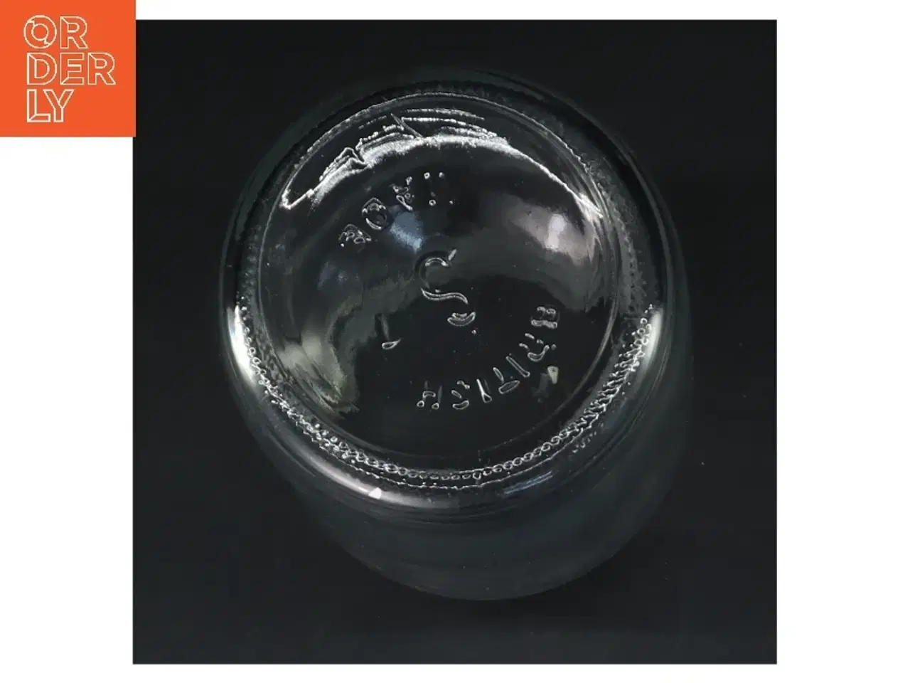 Billede 3 - Glasbeholder med låg (str. Ø 7,5 cm længde 17,5 cm)