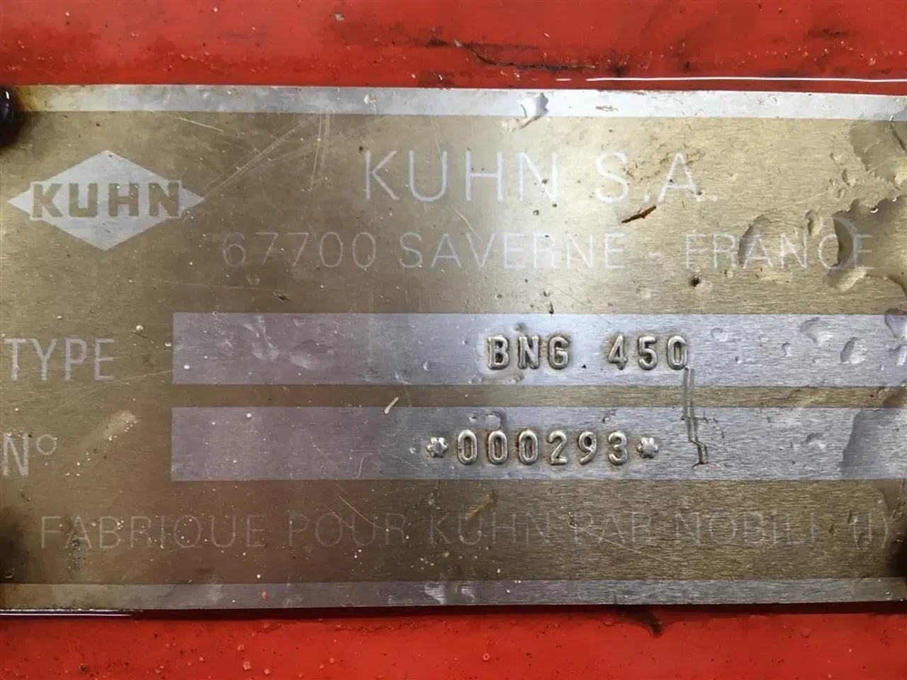 Billede 3 - Kuhn BNG450 brakslåmaskine