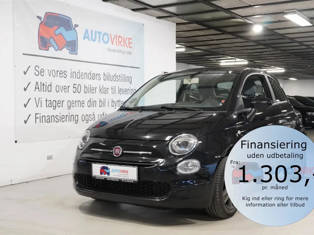 Billede 1 - Fiat 500 0,9 TwinAir Collezione Start & Stop 80HK 3d