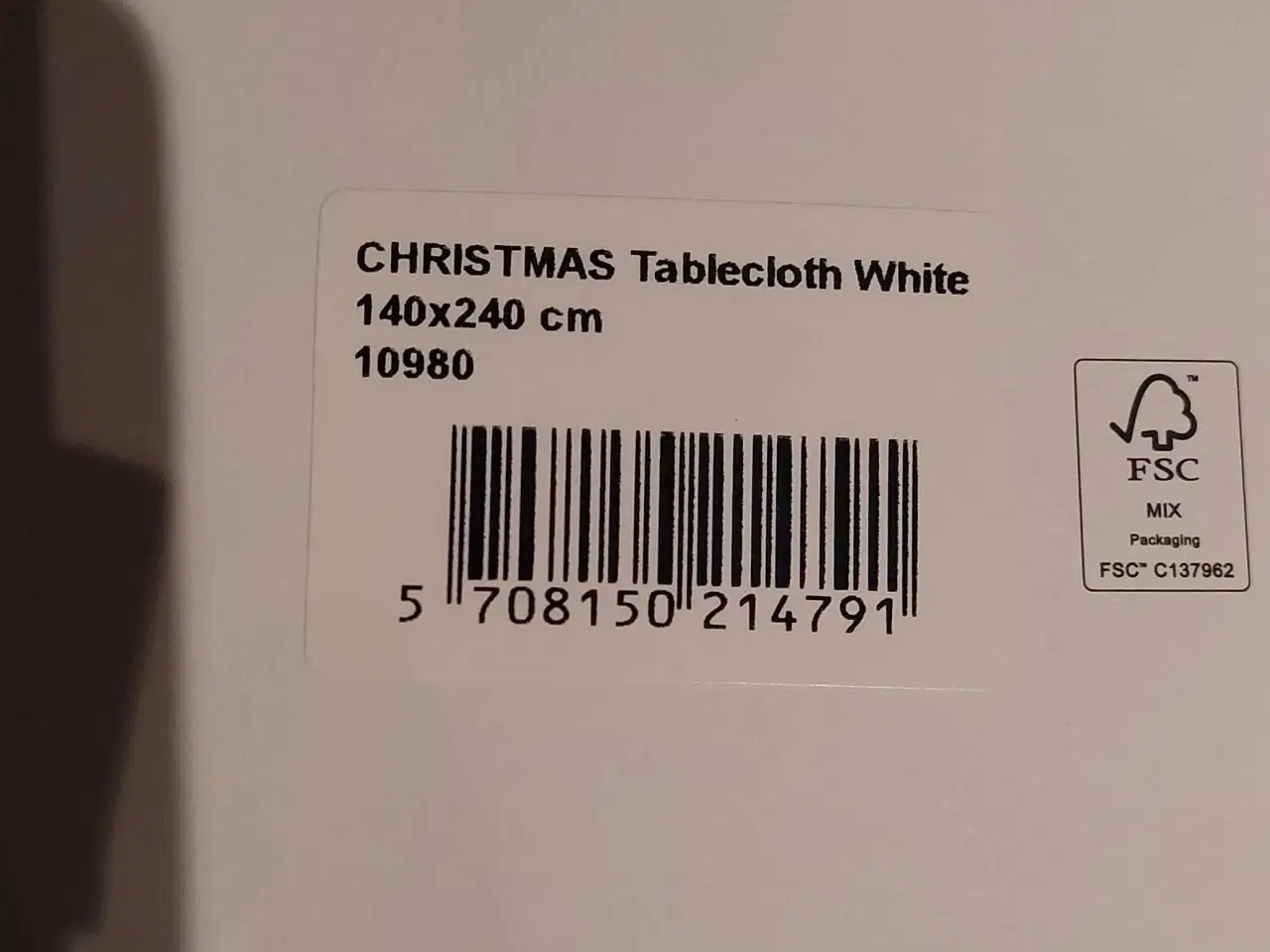 Billede 3 - Ny Georg Jensen Damask Juledug i original emballag