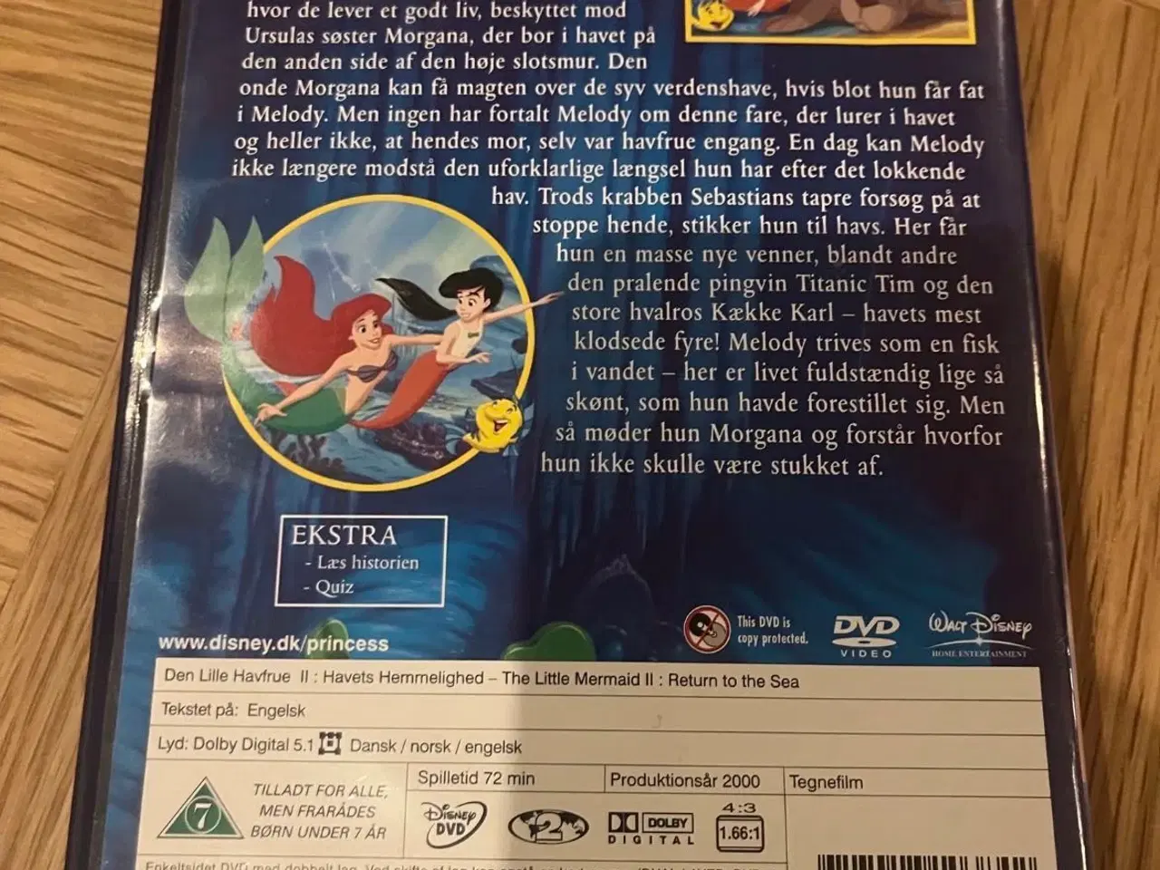 Billede 2 - Disney Den lille havfrue 2 - Havets hemmelighed