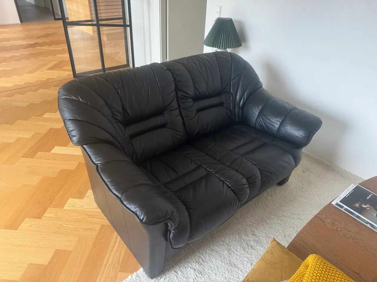 Billede 2 - 2 og 3 Pers. Lædersofa 