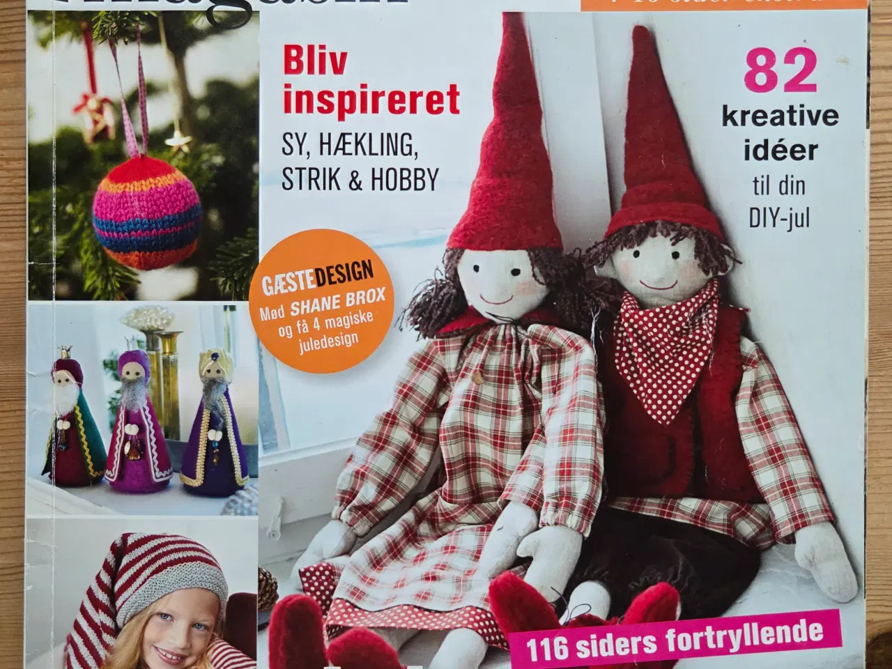 Billede 1 - Lav selv julepynt  - hyggelige blade og hæfter