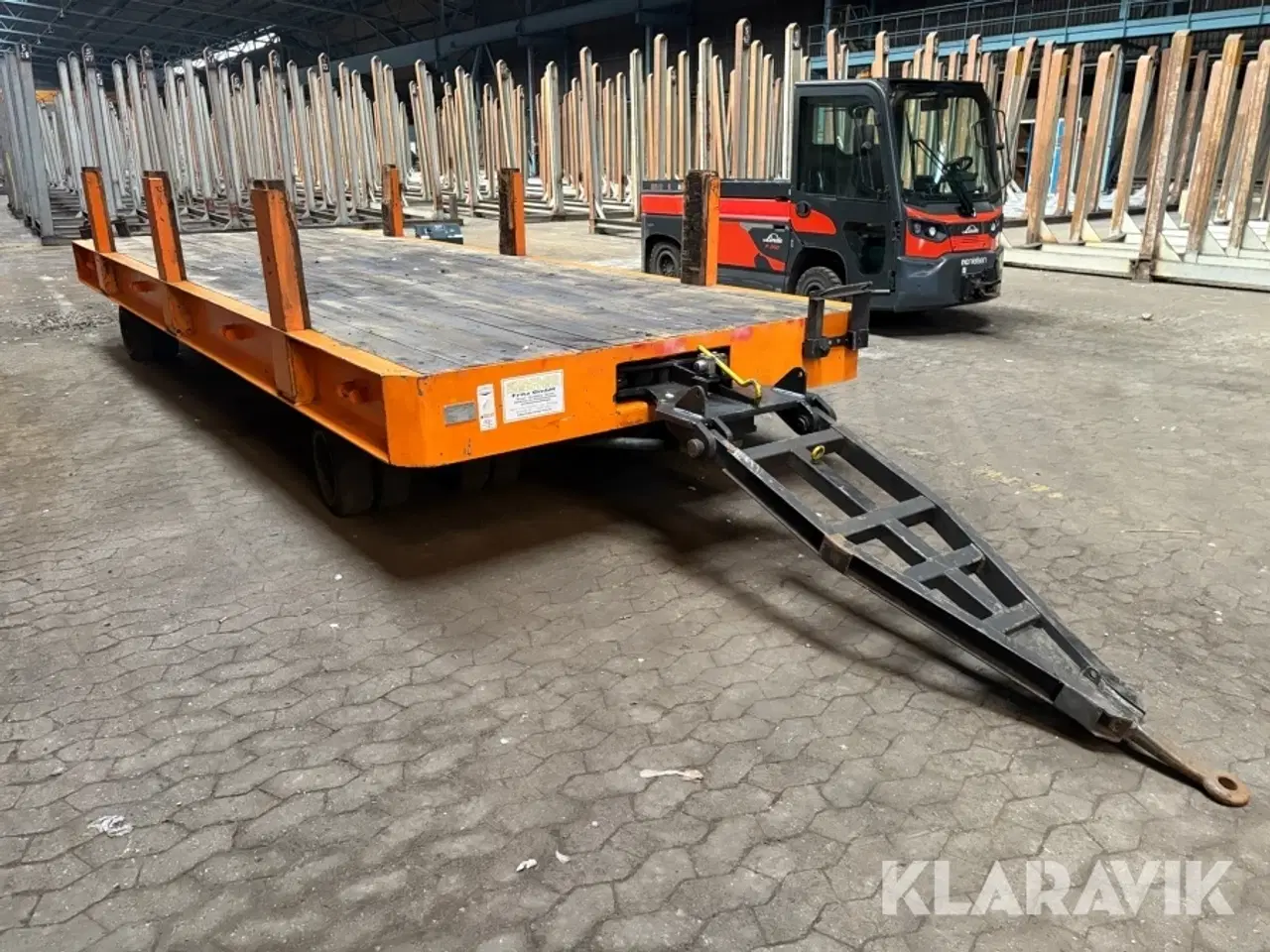 Billede 3 - Fladvogn til intern transport Stapler Center Fritz GmbH TDW 33 AL-PA