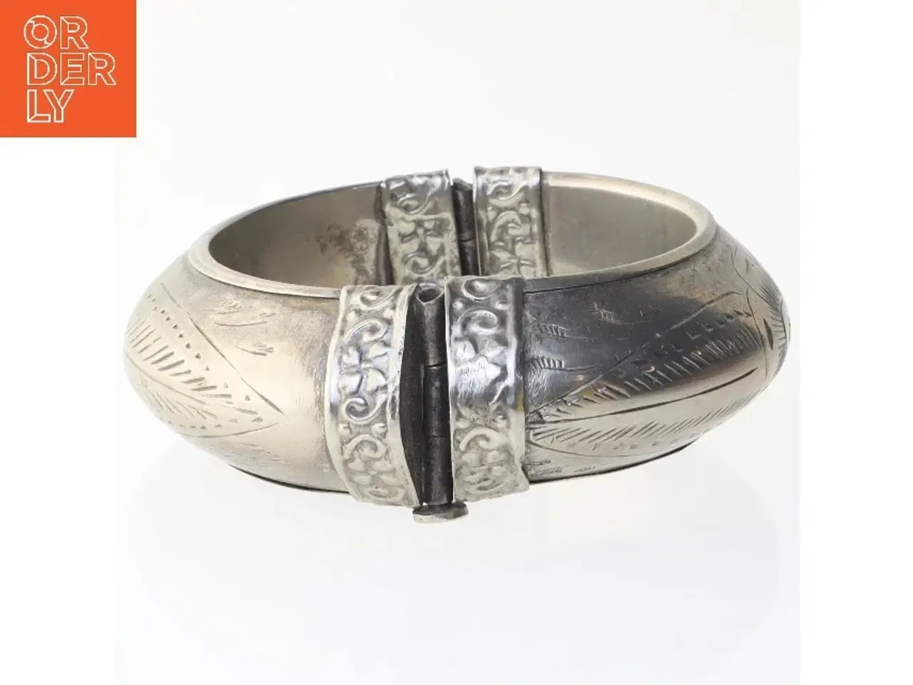 Billede 2 - Vintage sølv armbånd (str. Ø 8,5 cm)