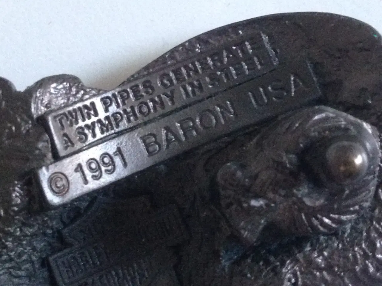 Billede 4 - harley davidson bæltespænde bælte livrem emblem