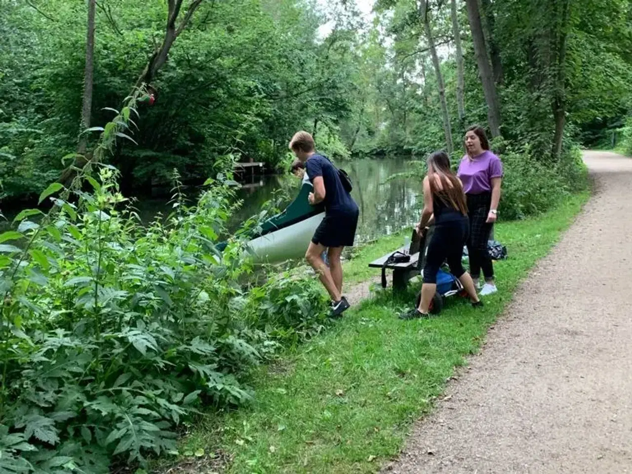 Billede 1 - Super flot familiekano til 5  personer