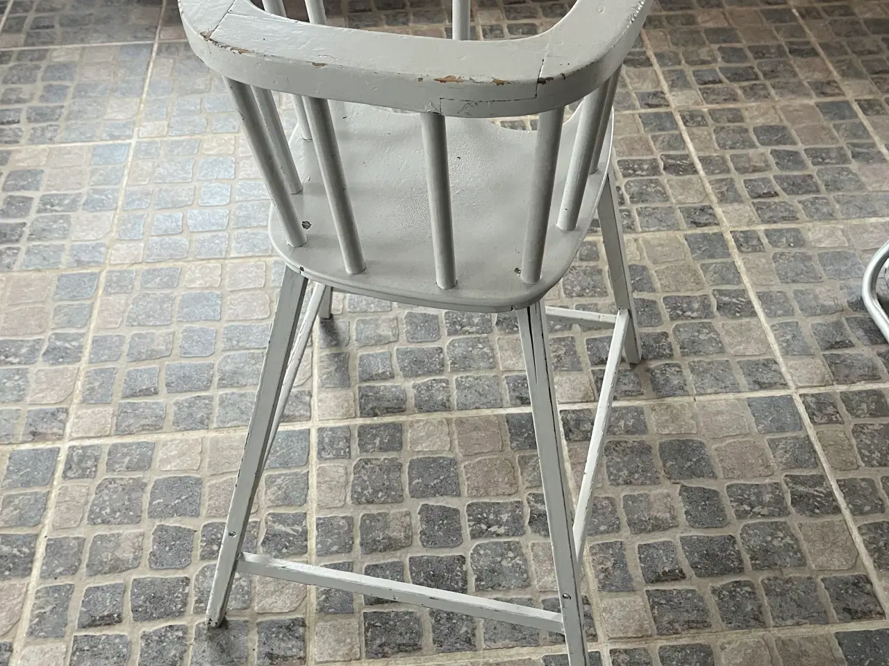 Billede 2 - Retro Højstol i træ