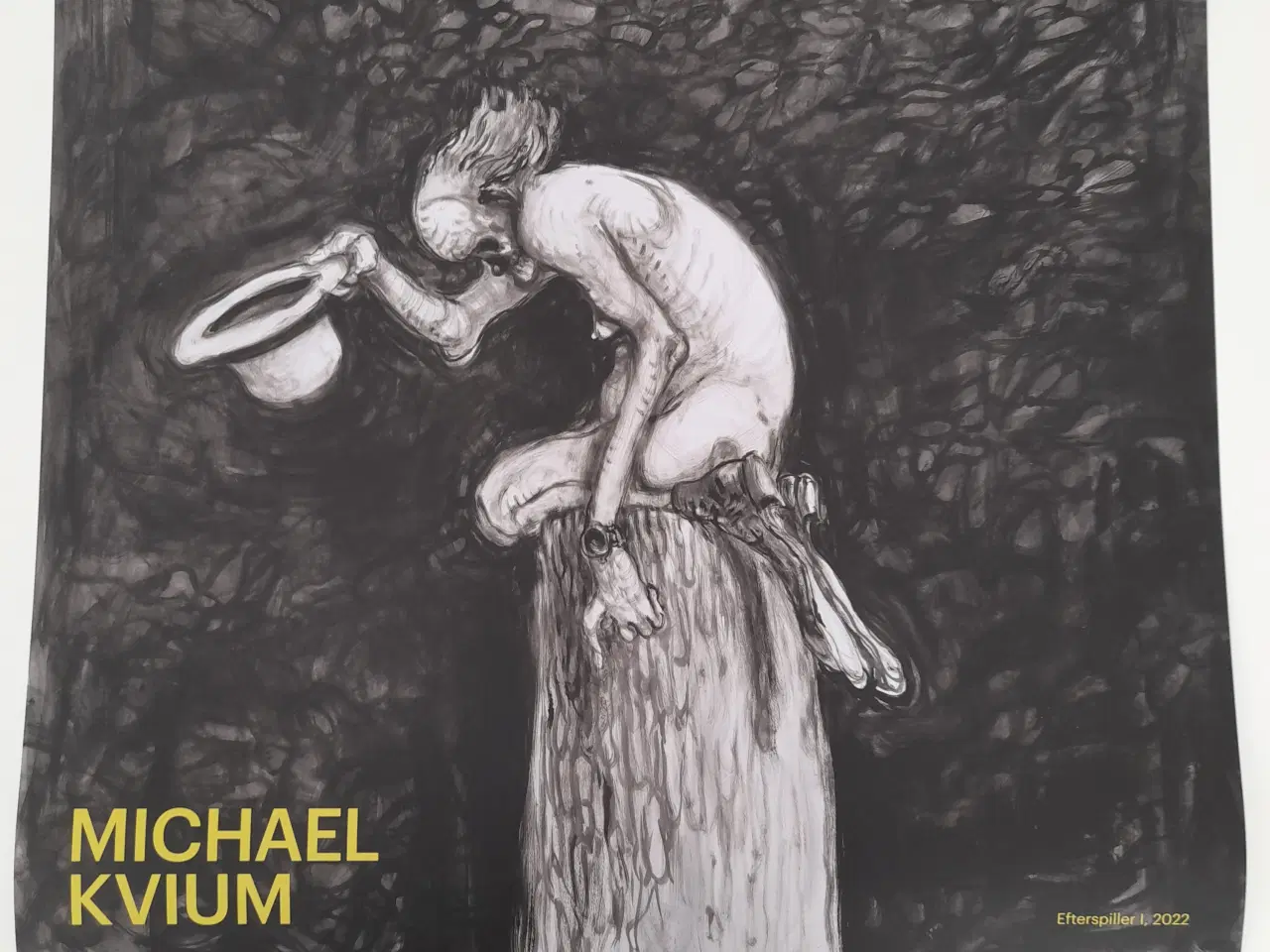 Billede 1 - Michael Kvium kunst plakat 