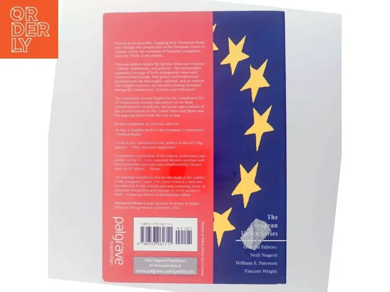 Billede 3 - Ever closer union : an introduction to European integration af Desmond Dinan (Bog)