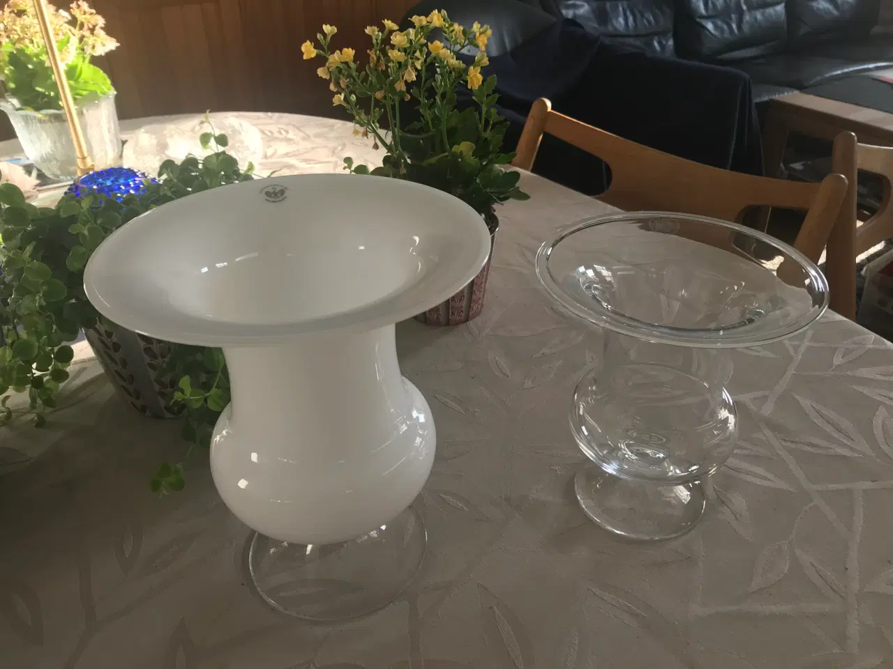 Billede 2 - Old English vaser og blomsterskåle, Holmegaard