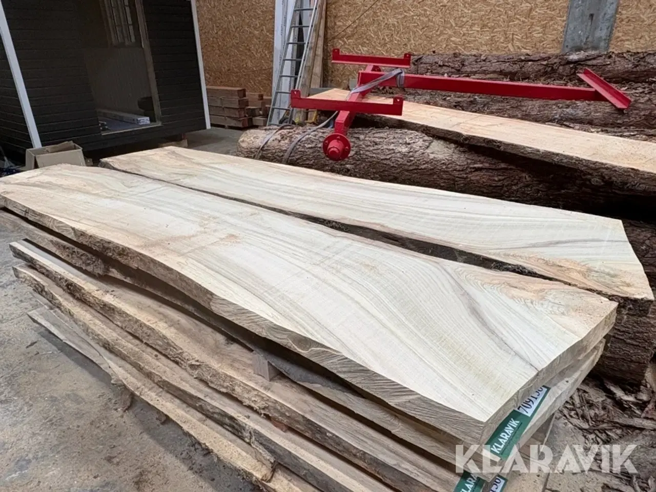 Billede 1 - Amerikansk tulipan træ planke 2 styk