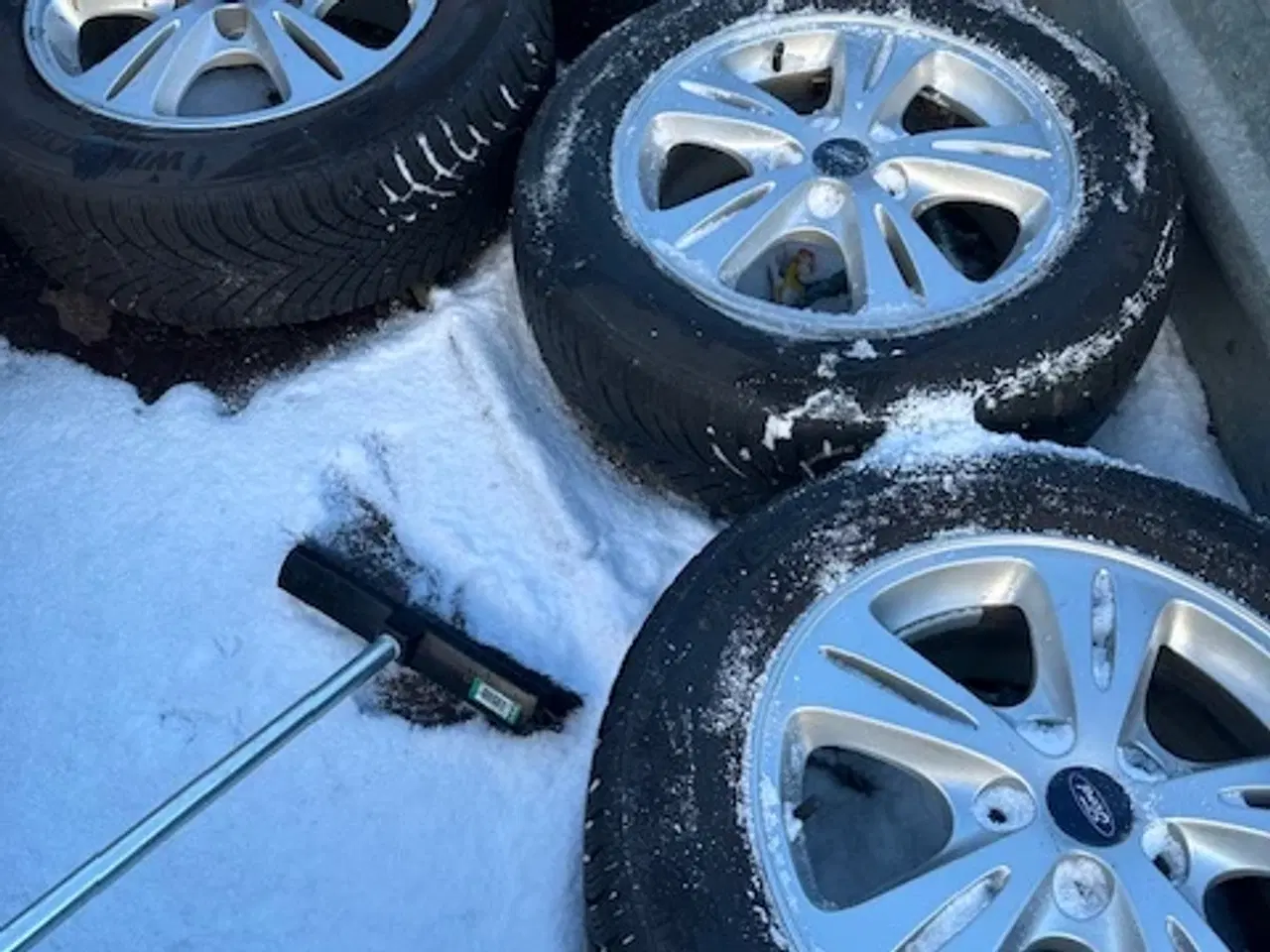 Billede 1 - 4 stk originale Ford fælge 6,5 J16 ET50 5x108 