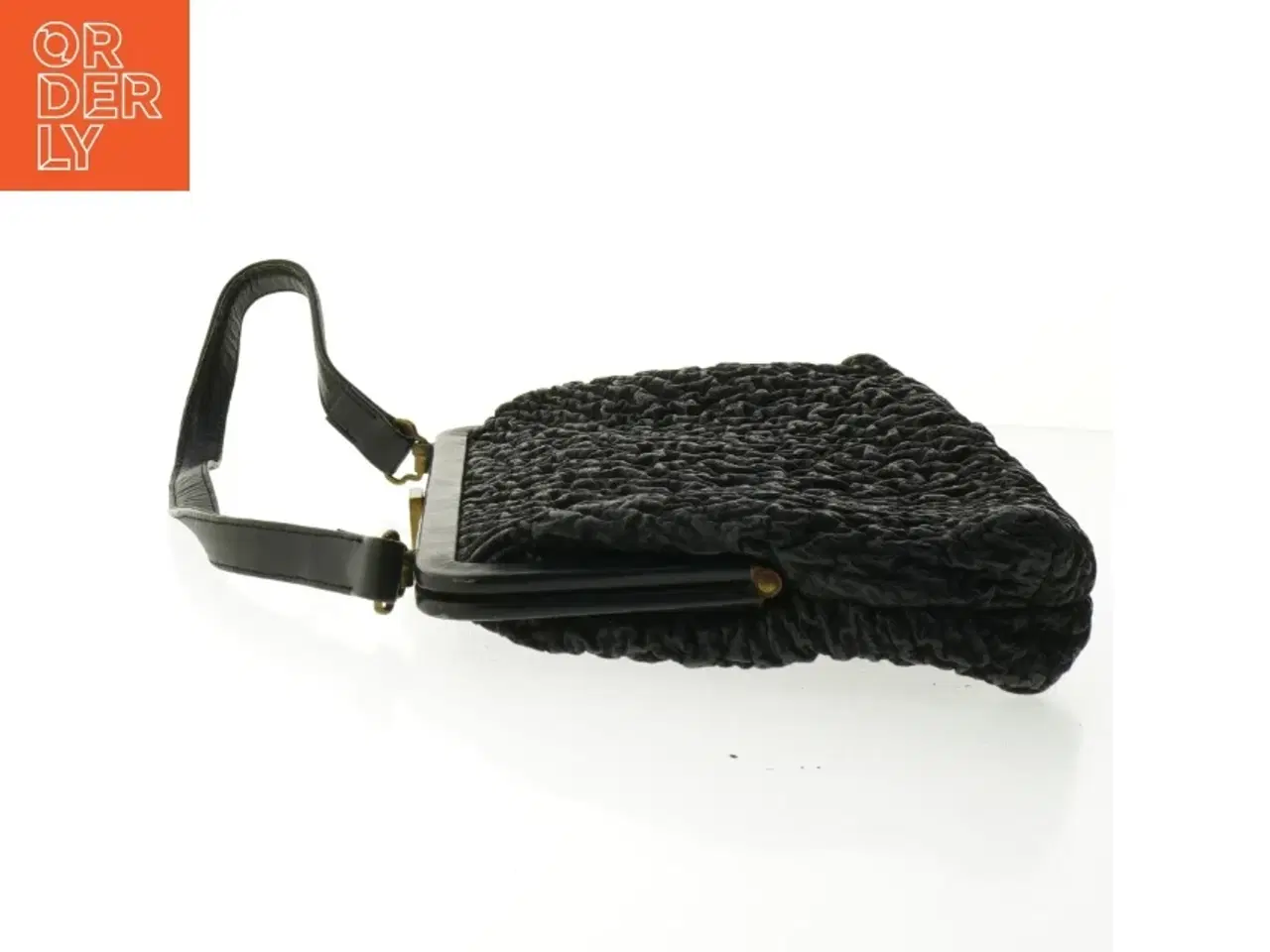Billede 5 - Sort aftenclutch fra Bon Gout (str. 18 x 28 cm)