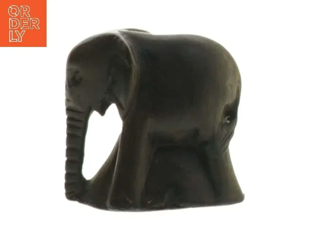 Billede 3 - Elefantfigurine i træ (str. 6 cm)