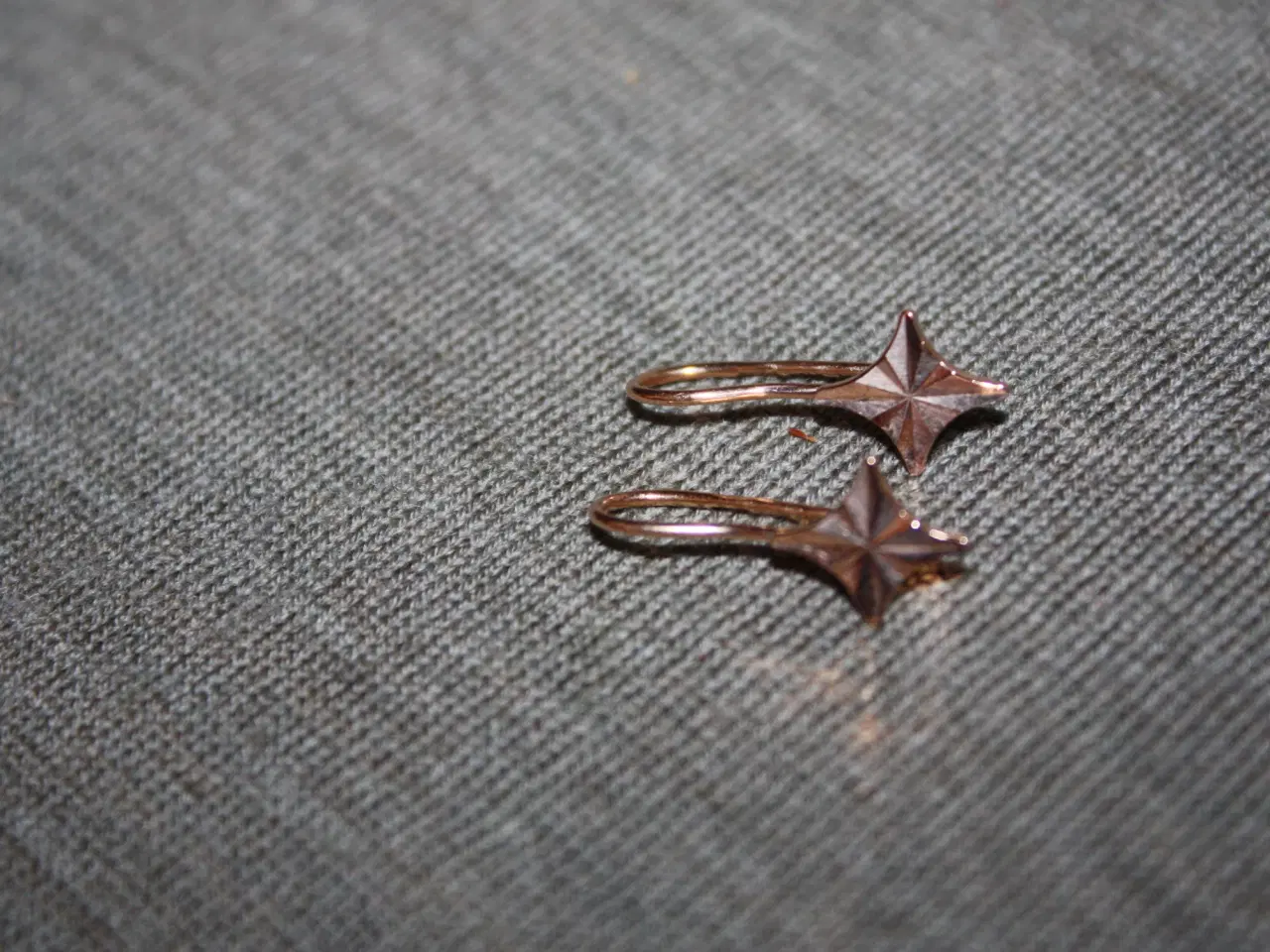 Billede 7 - Øreringe russisk guld 583' vægt 2,1 g