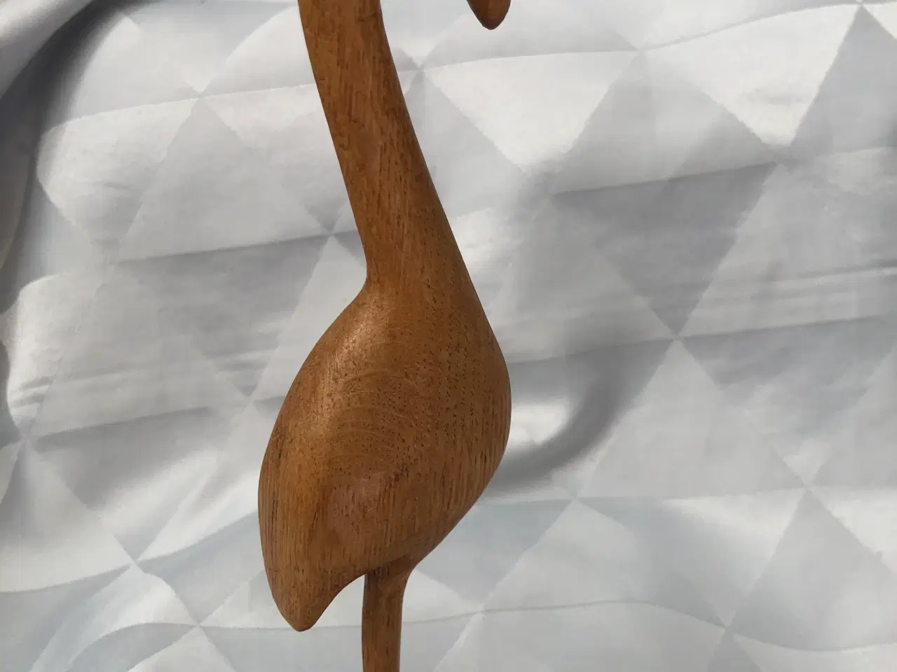 Billede 4 - Flamingo figur i træ