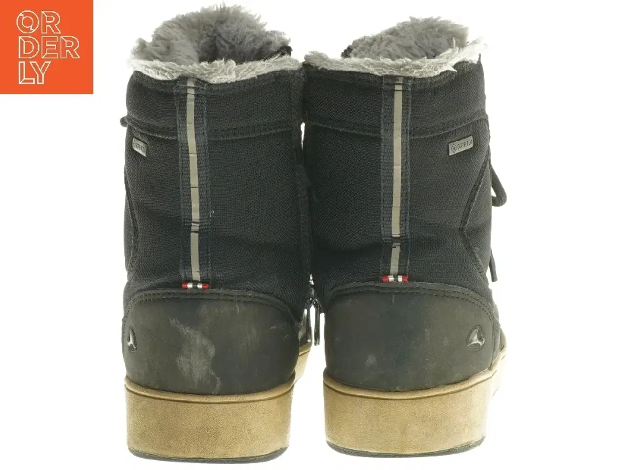 Billede 4 - Sort Gore-Tex vinterstøvler str. 34 fra Viking (str. 34 )