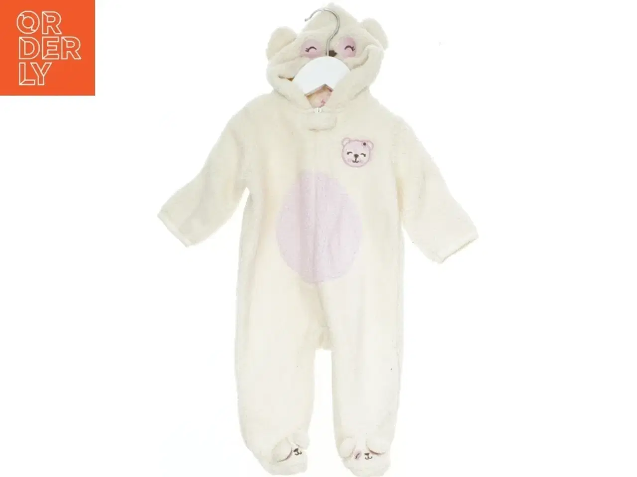 Billede 1 - Fluffy baby heldragt med bamse motiv fra Baby Gear (str. 68)
