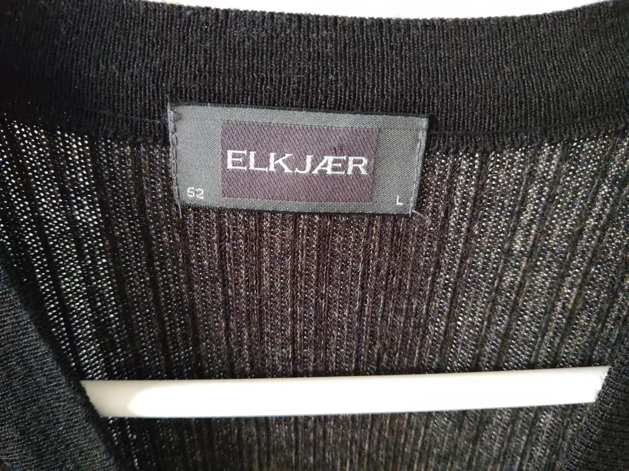 Billede 5 - Herre vest med fint lodret mønster.
