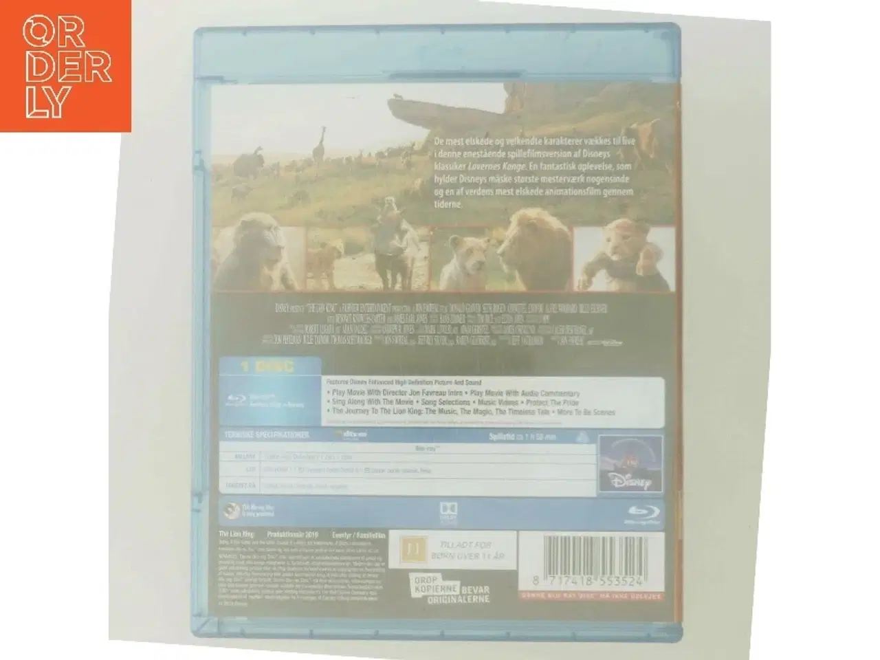 Billede 3 - Løvernes Konge (The Lion King) - Live Action med Donald Glover (DVD)