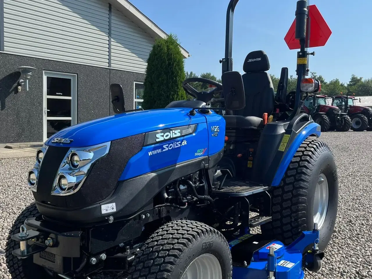 Billede 3 - Solis 26 HST Hydrostat Turf hjul og klipperbord