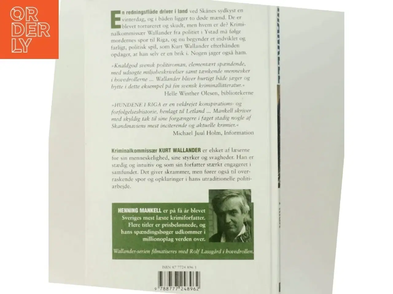 Billede 3 - Hundene i Riga af Henning Mankell (Bog)
