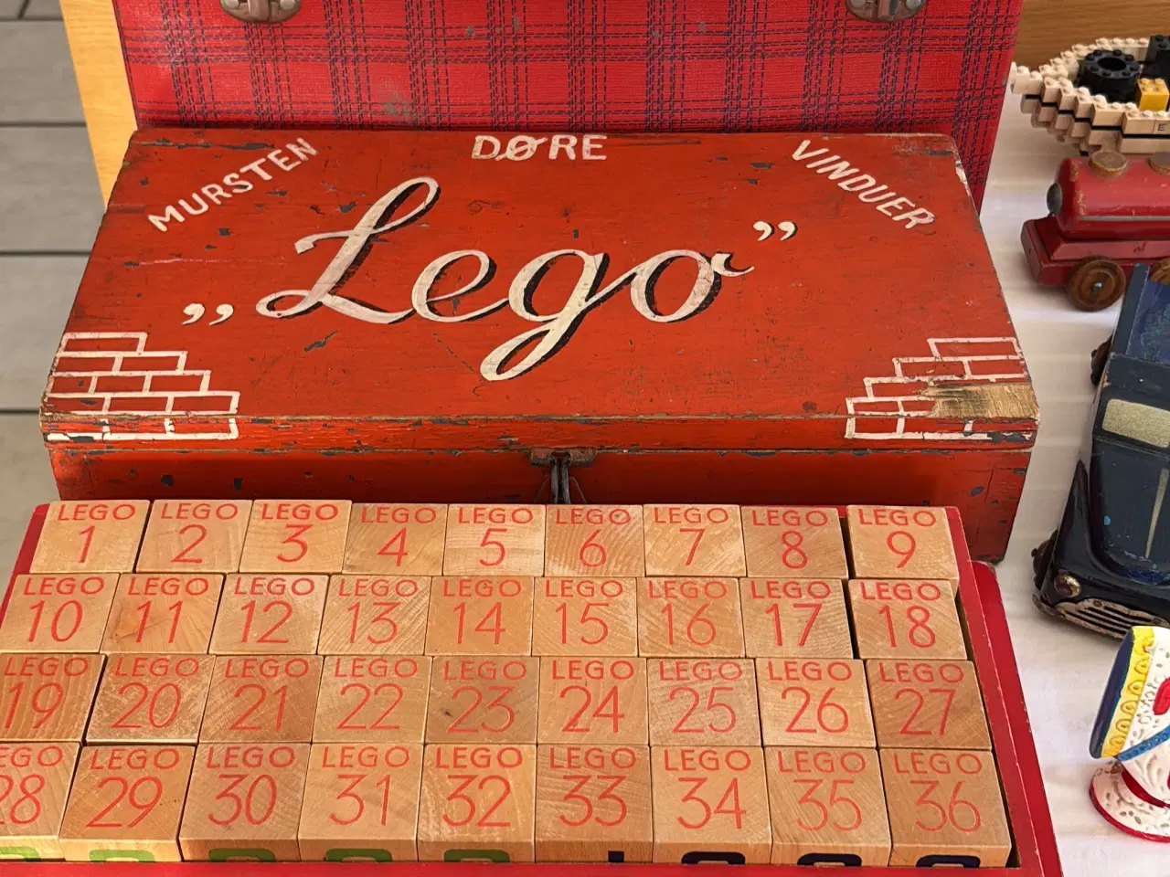 Billede 5 - Lego gammelt træ / plastik legetøj til samler